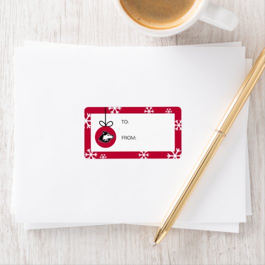 Northern Illinois Huskies | Kerstmis Etiket (Insitu)