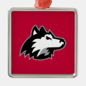 Northern Illinois Huskies Metalen Ornament (Voorkant)