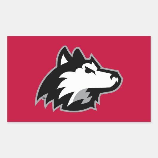 Northern Illinois Huskies Rechthoekige Sticker (Voorkant)