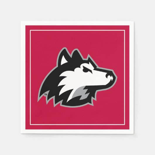 Northern Illinois Huskies Servet (Voorkant)