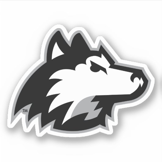 Northern Illinois Huskies Sticker (Voorkant)