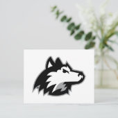 Northern Illinois Huskies Uitnodiging Briefkaart (Staand voorkant)