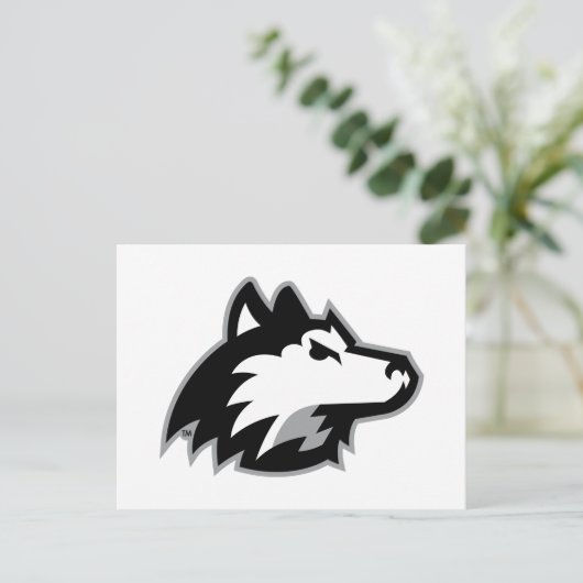 Northern Illinois Huskies Uitnodiging Briefkaart (Staand voorkant)