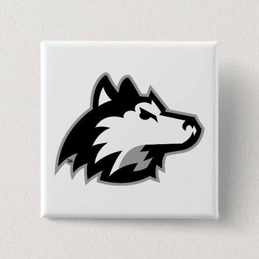 Northern Illinois Huskies Vierkante Button 5,1 Cm (Voorkant)