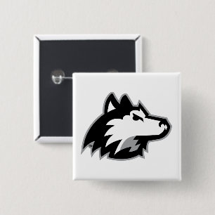 Northern Illinois Huskies Vierkante Button 5,1 Cm