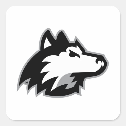 Northern Illinois Huskies Vierkante Sticker (Voorkant)