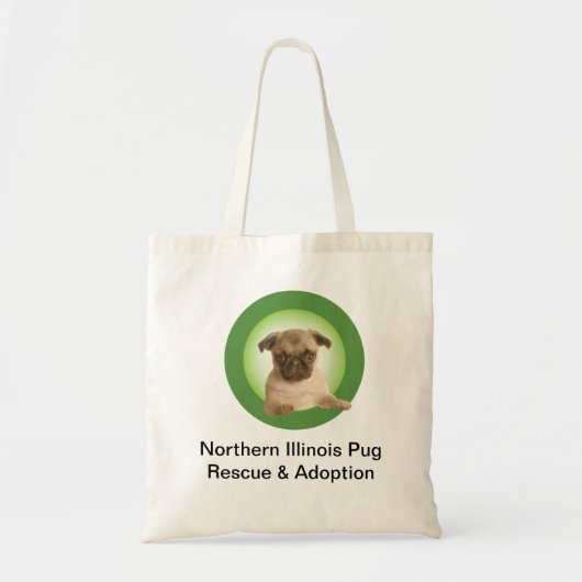 Northern Illinois Pug Rescue Tas (Voorkant)