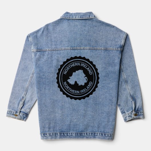 Northern Ireland Denim Jacket (Achterkant)