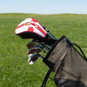 Northern Ireland flag Golf Head Cover (Insitu)