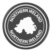 Northern Ireland Hockey Puck (Voorkant)
