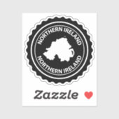 Northern Ireland Sticker (Vel)