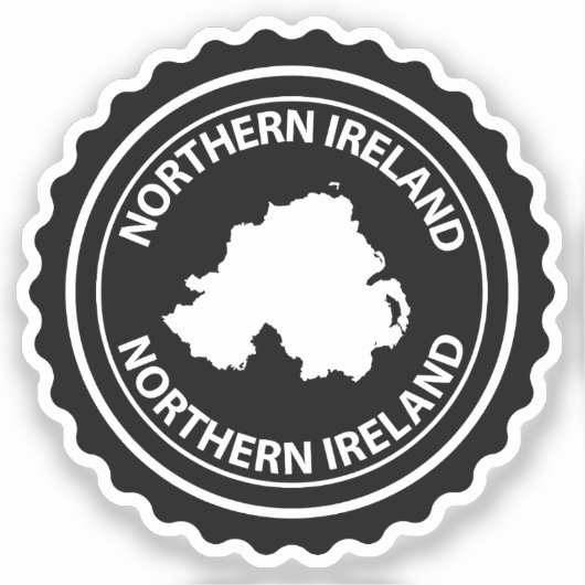 Northern Ireland Sticker (Voorkant)
