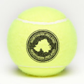 Northern Ireland Tennisballen (Achterkant)