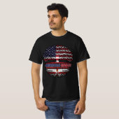 Northern Ireland Ulster US American USA T-shirt (Voorkant volledig)