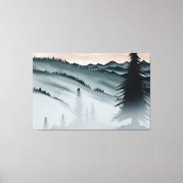 Northern Land Canvas Afdruk