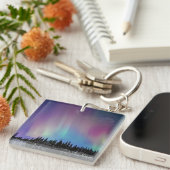 Northern Light acryl sleutelhanger dubbelzijdig (Voorkant Rechts)
