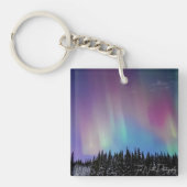 Northern Light acryl sleutelhanger dubbelzijdig (Voorkant)