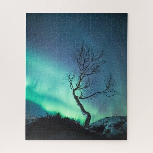Northern Light Tree Legpuzzel (Verticaal)