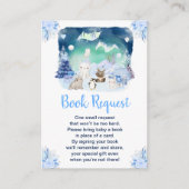 Northern Lights Arctic Animals Book Request Informatiekaartje (Voorkant)