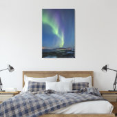 Northern Lights Astro Photo Canvas Afdruk (Insitu (Slaapkamer))