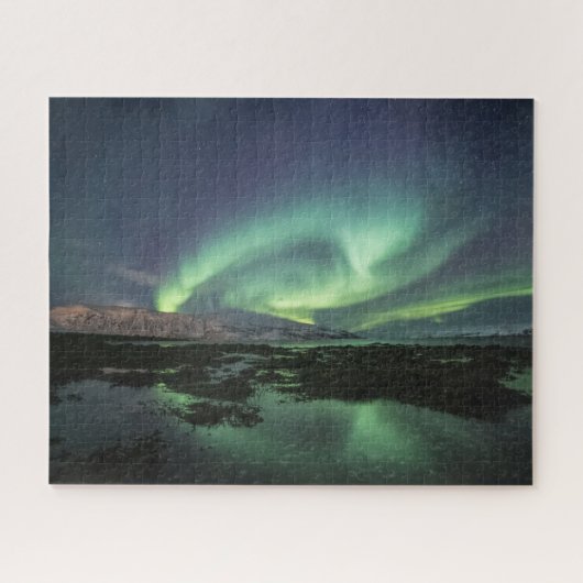 Northern Lights Astro Photo Legpuzzel (Horizontaal)
