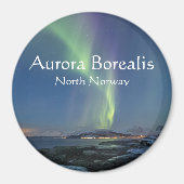 Northern Lights Astro Photo Magneet (Voorkant)