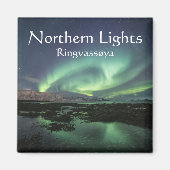 Northern Lights Astro Photo Magneet (Voorkant)