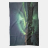 Northern Lights Astro Photo Theedoek (Verticaal)