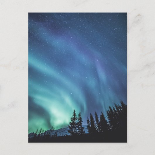 Northern Lights Briefkaart (Voorkant)