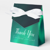 Northern Lights Bruiloft Favor Box Bedankdoosjes (Voorkant Zijde)