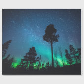 Northern Lights Cadeaupapier (Vlak)