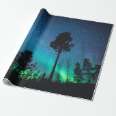 Northern Lights Cadeaupapier (Uitgerold)