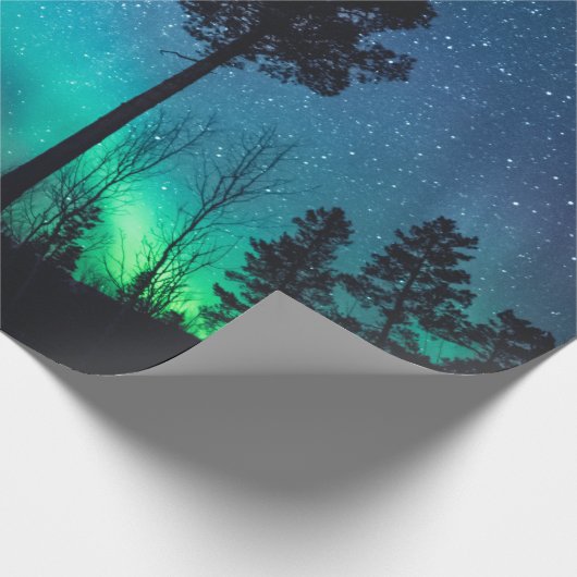 Northern Lights Cadeaupapier (Hoek)