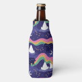 Northern Lights Cozy Flesjeskoeler (Fles Voorkant)