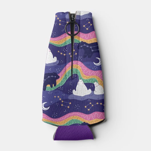 Northern Lights Cozy Flesjeskoeler (Achterkant)