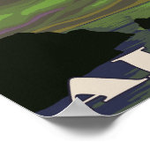 Northern Lights en Orcas - Sitka, Alaska Poster (Hoek)