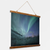 Northern Lights Hangend Wandkleed (Gebogen)