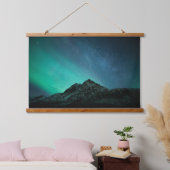 Northern Lights Hangend Wandkleed (Slaapkamer)