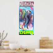 NORTHERN LIGHTS HYBRID POSTER (Keuken)