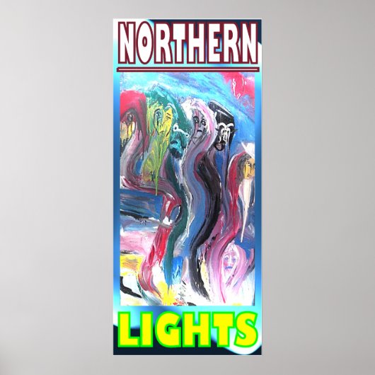 NORTHERN LIGHTS HYBRID POSTER (Voorkant)
