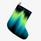 Northern Lights Kerstkous Aurora kous Grote Kerstsok (Voorkant (Hangend))