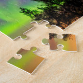 Northern Lights | Manitoba Canada Legpuzzel (Zijkant)