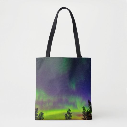 Northern Lights | Manitoba Canada Tote Bag (Voorkant)