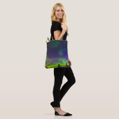 Northern Lights | Manitoba Canada Tote Bag (Op model)
