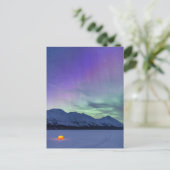 Northern Lights Moose Pass Kenai Peninsula Briefkaart (Staand voorkant)