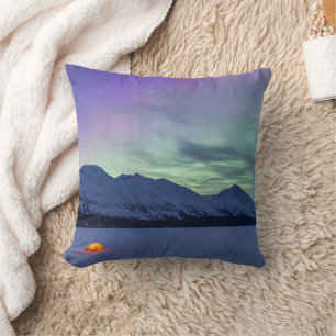 Northern Lights Moose Pass   Schiereiland Kenai Kussen