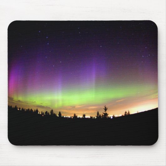 Northern Lights Mousepad Muismat (Voorkant)