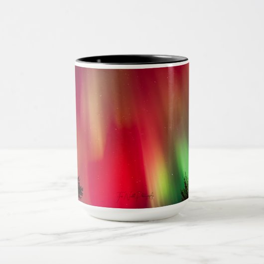 Northern lights mug  mok (Midden)