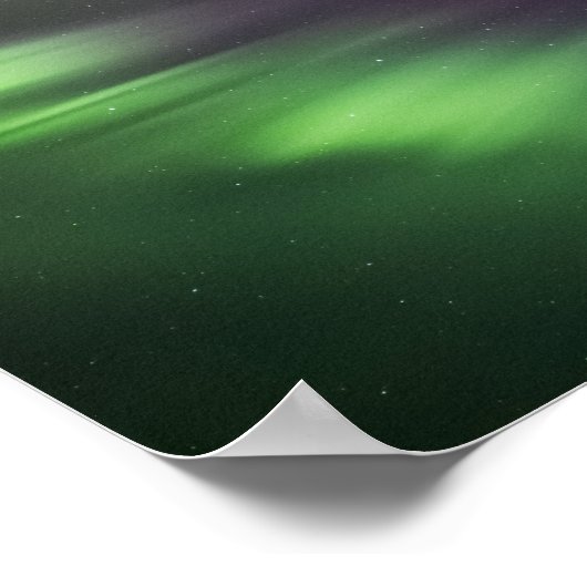 Northern Lights Night sky Poster (Hoek)