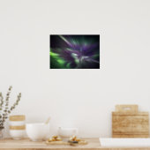 Northern Lights Night sky Poster (Keuken)